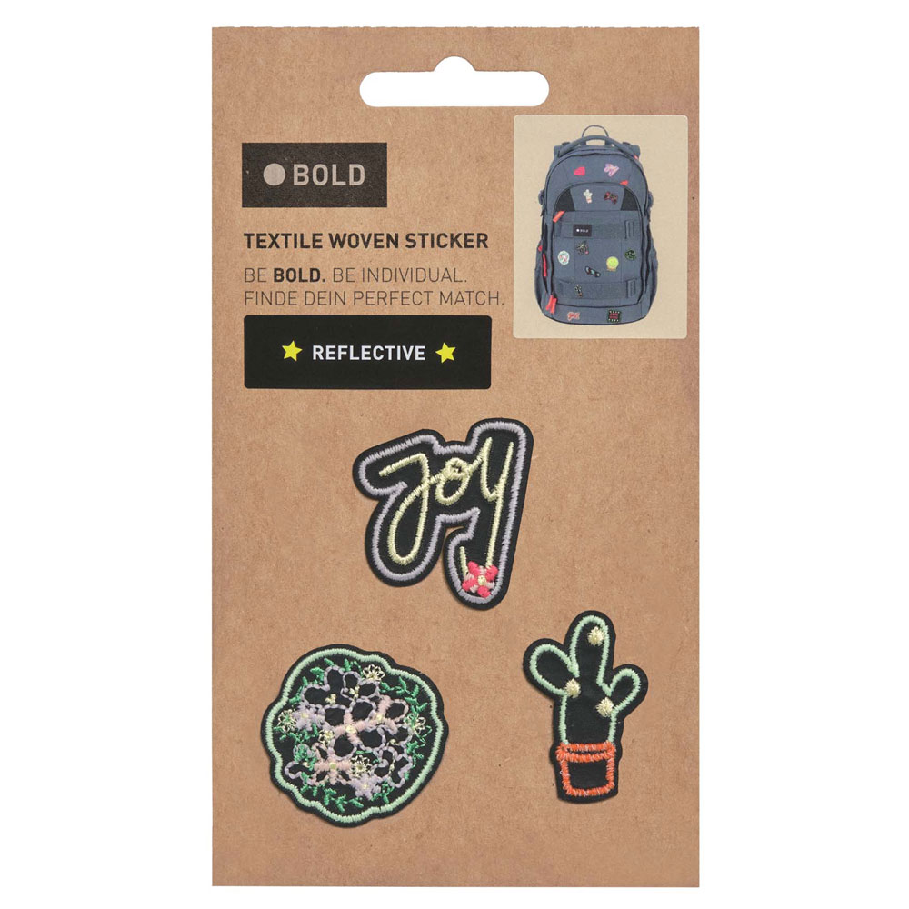 Bold Match Textil-Sticker